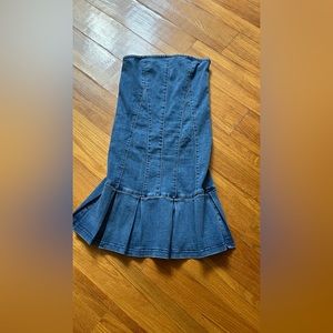 Urban outfitters BDG denim dress size small (worn once)